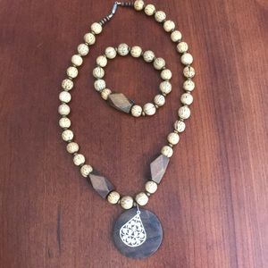 One of a kind handmade wooden set